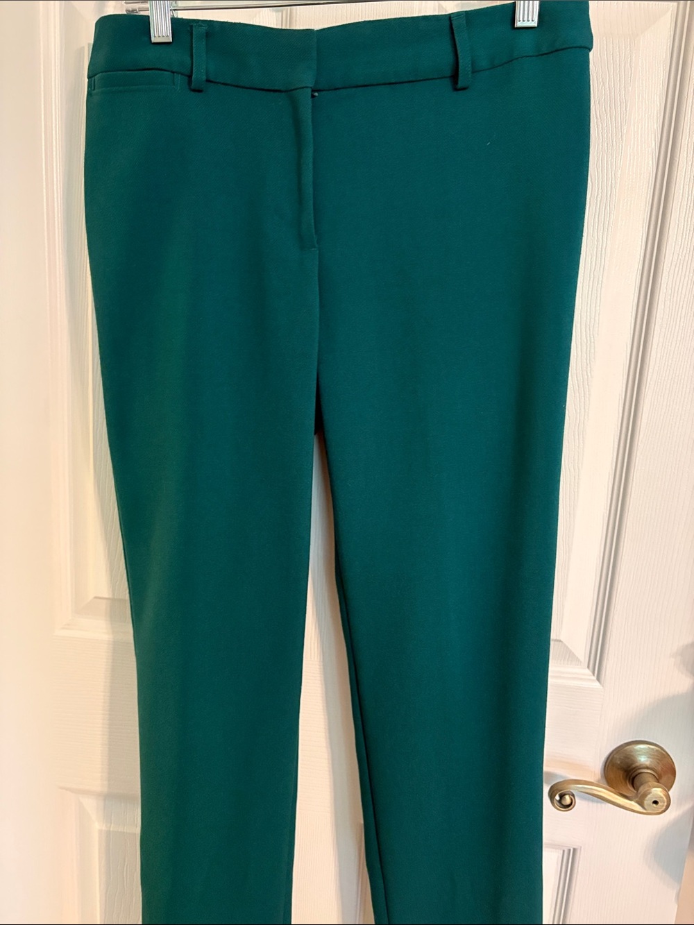 Talbots Green Hampshire Ankle Straight-Leg Pants